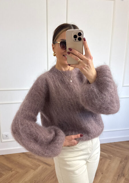 Sweter kid moher 81% fango