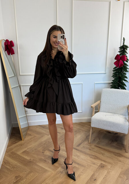 Sukienka Lila czekoladowa