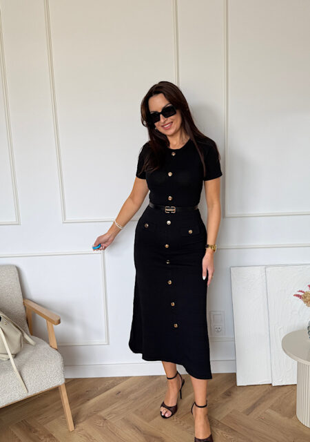 Sukienka midi Lissa czarna