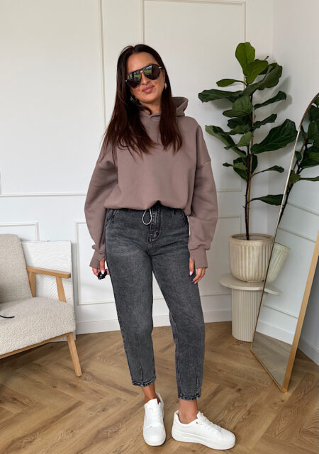 Bluza oversize Layla fango