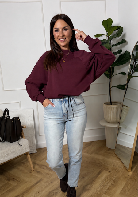 Bluza oversize Nosi bordo